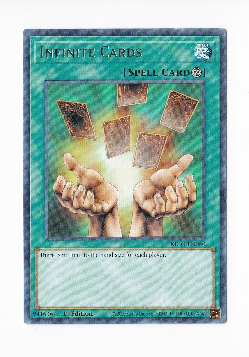 Konami YuGiOh 2020! 1ª Edizione - Carte Infinite KICO-EN050
