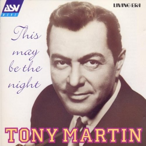 TONY MARTIN - This May Be The Night - CD - Import - **Mint Condition**
