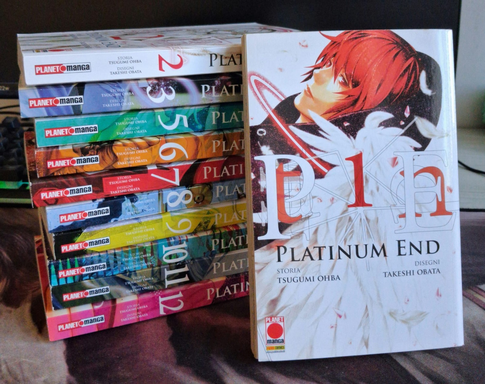 Manga Platinum End 1-12 (manca vol. 4) - Panini Planet Manga