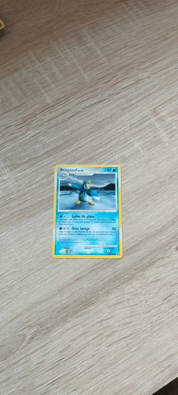 Carte pokémon Prinplouf 44/100