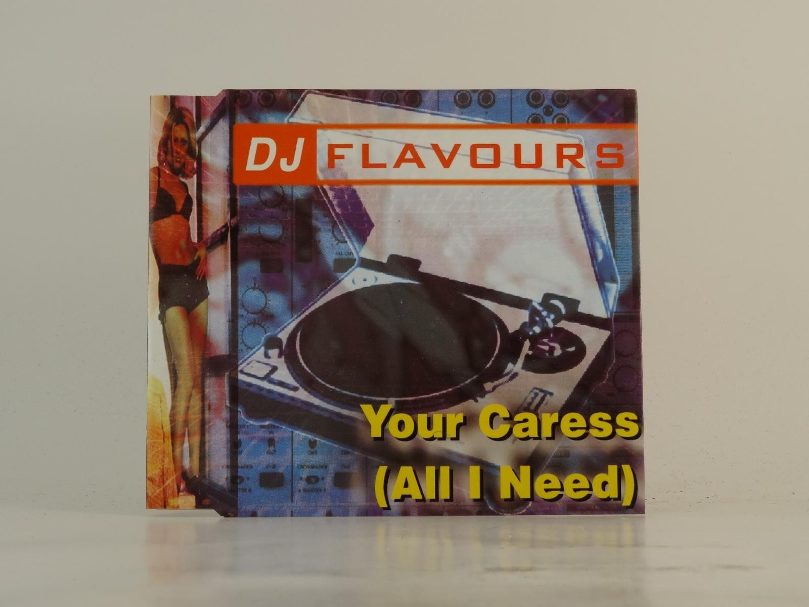 DJ FLAVOURS YOUR CARESS (ALL I NEED) (G38) 5 Track CD Single plus Picture Sleeve