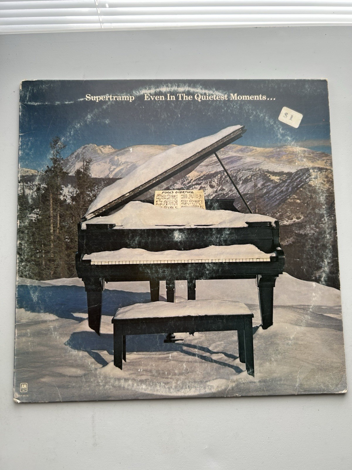 Supertramp Even in the Quietest Moments Vinyl LP 1977 A&M First Press VG+