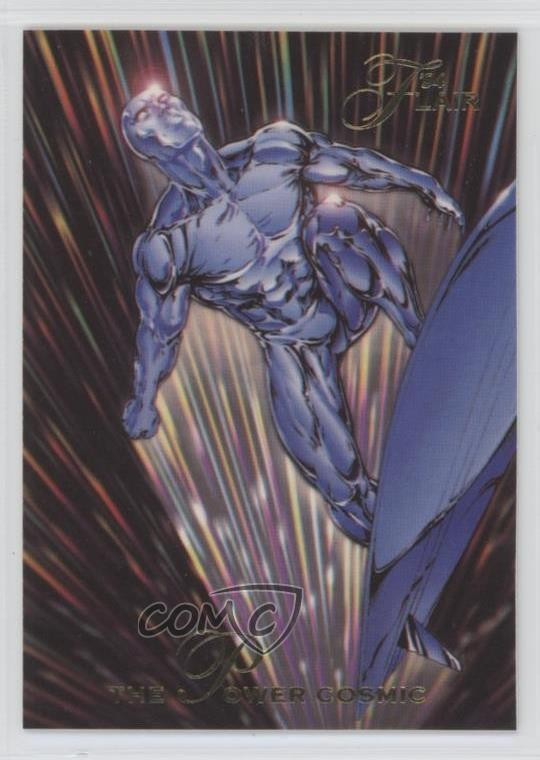 1994 Flair Marvel Silver Surfer The Watcher The Power Cosmic #21 0z3d