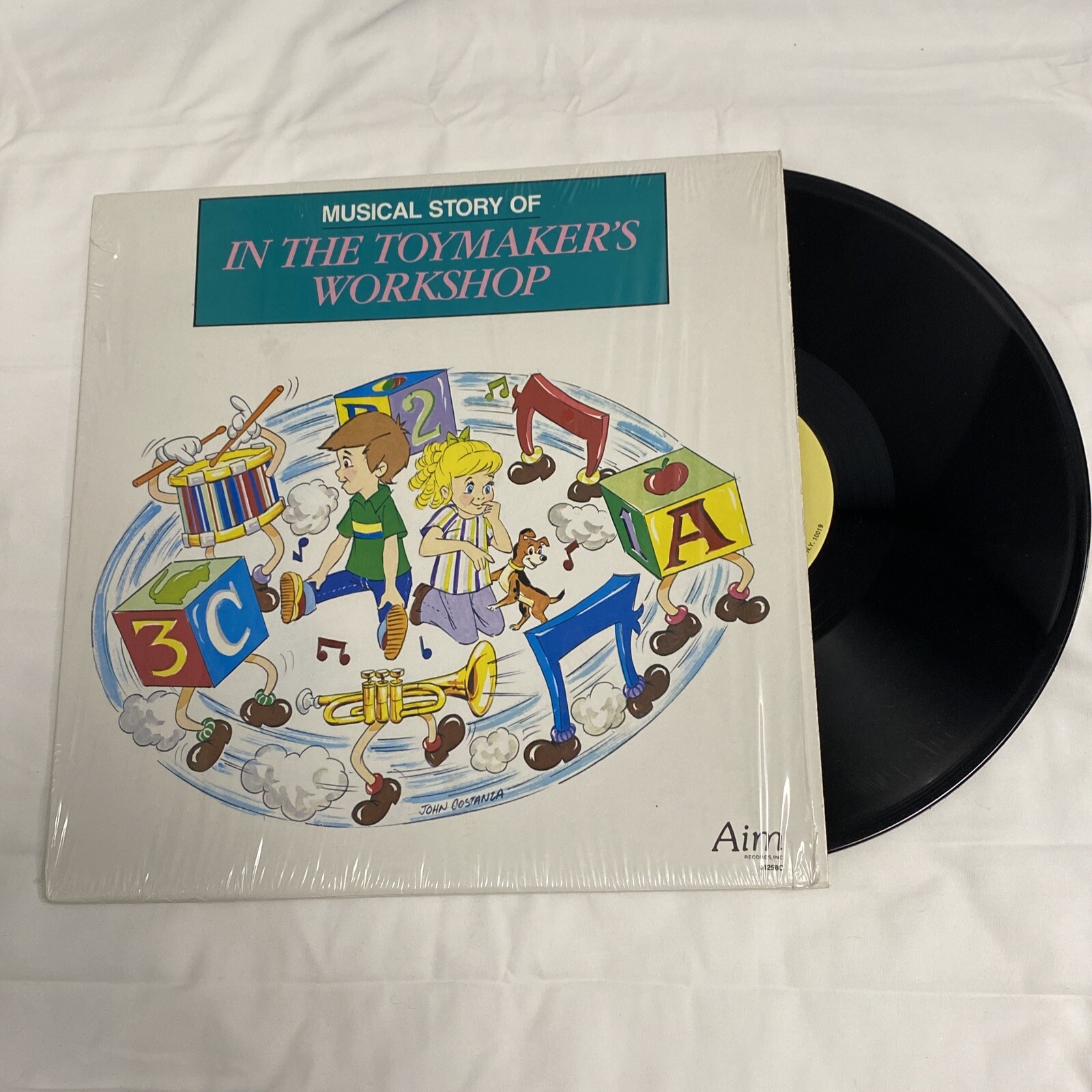 The Musical Story Of In The Toy Makers Workshop AIM 1258C (Children’s Record)