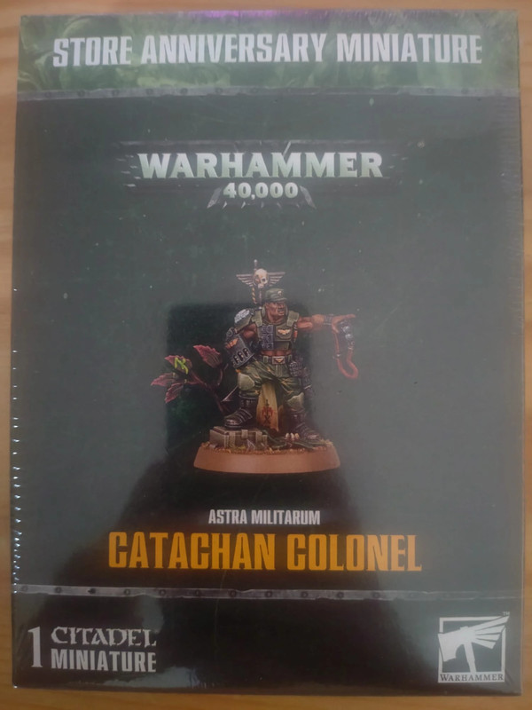 Warhammer 40k - Games Workshop - Colonnel Catachan