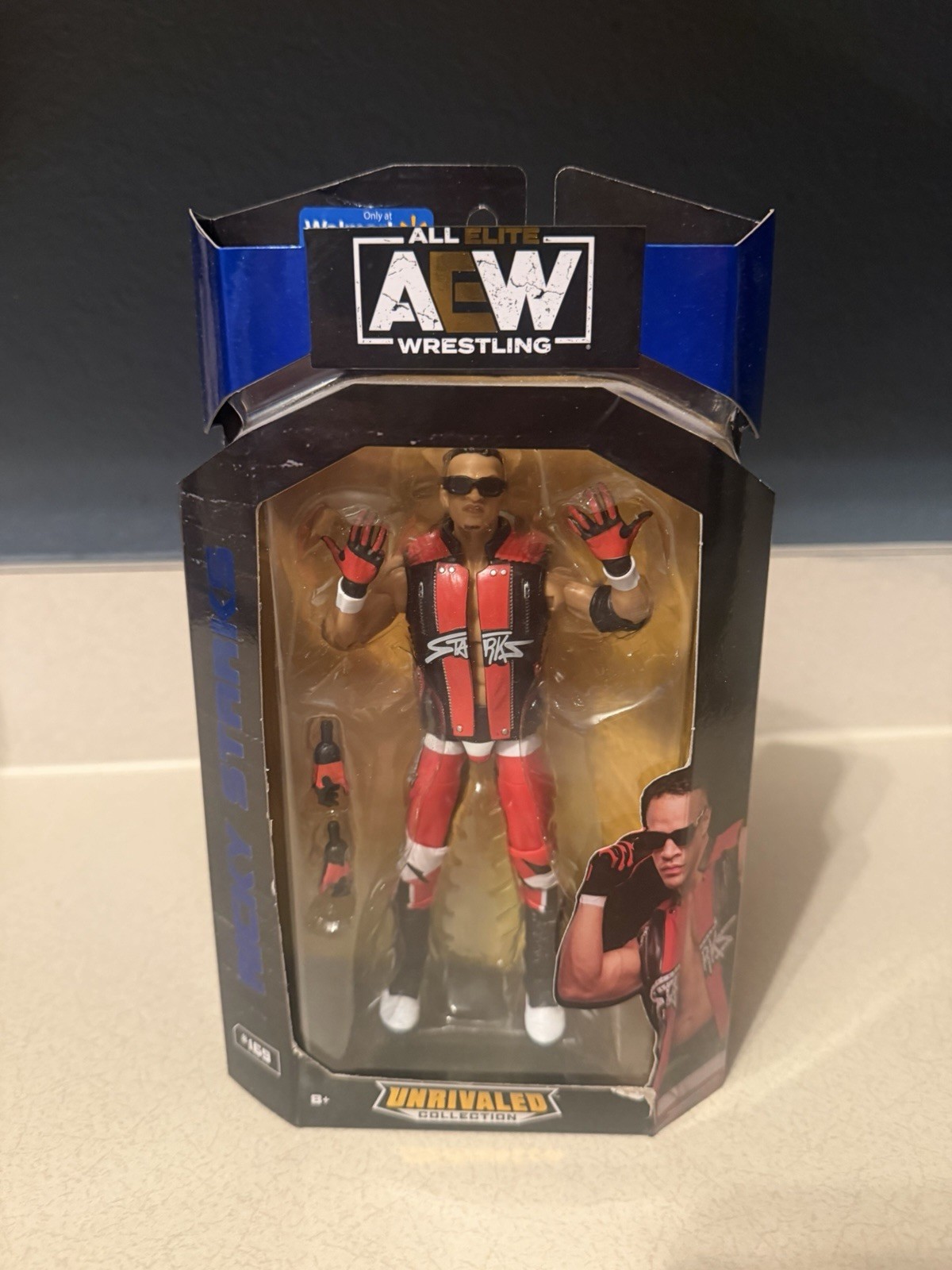AEW Unrivaled Ricky Starks Wrestling Action Figure #169 Walmart Exclusive
