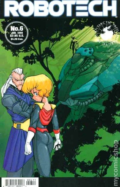 Robotech #6 VG 1998 immagine stock basso grado