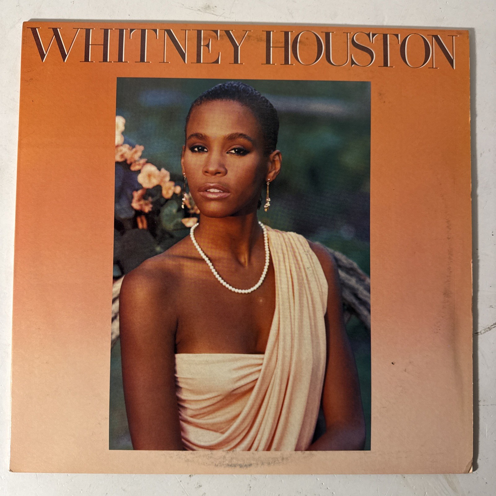 Whitney Houston Debut Self-Titled LP 1985 Arista 12" Vinyl AL 8-8212