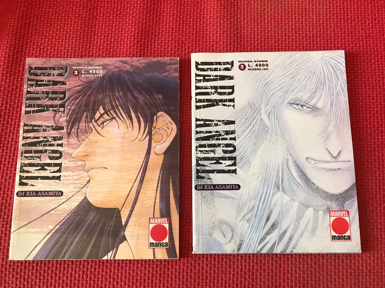 Dark Angel 1996 n. 2 e 3 di Kia Asamiya marvel manga fumetto