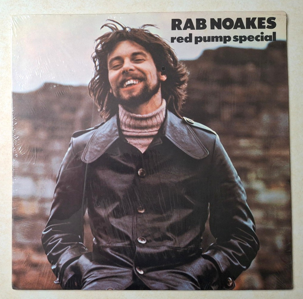 Rab Noakes Red Pump Special Vinyl LP Shrink Inner Sleeve Warner 1974 NM/VG+