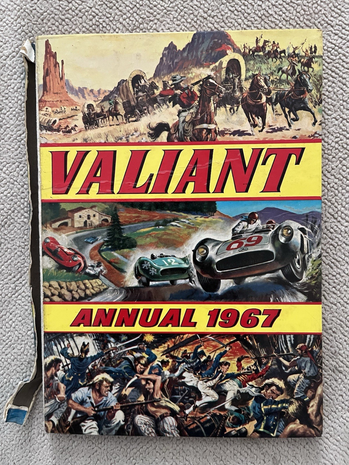 Valiant Annual 1967 Unclipped Acceptable Condition Fleetway