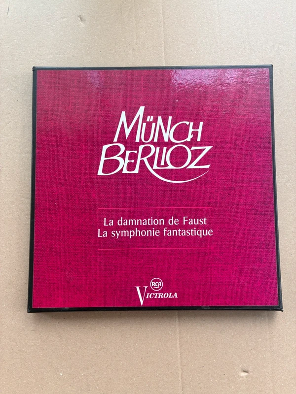 Coffret vinyle Berlioz Damnation de Faust Munch RCA