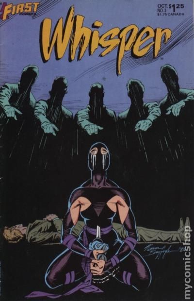 Whisper #3 VG 1986 immagine stock basso grado