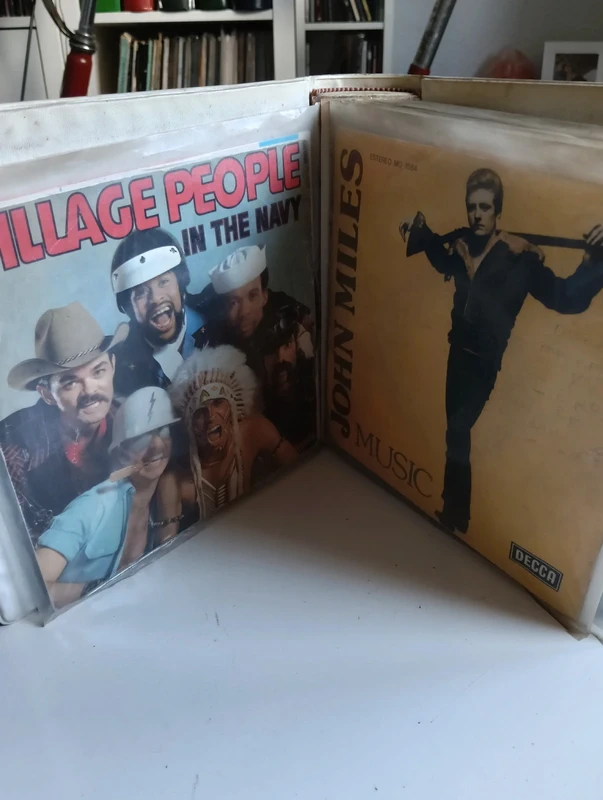 Estuche 20 Singles vinilo artistas ingleses/americanos