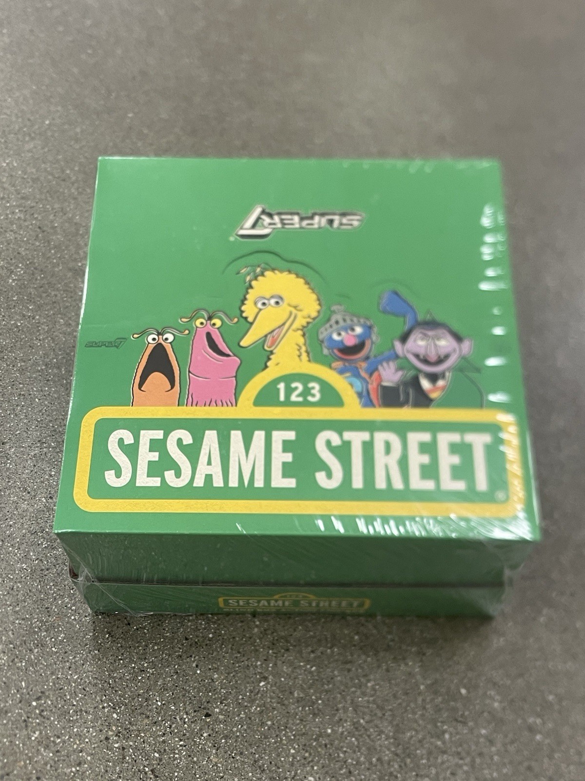 ReAction Super 7 Sesame Street Wave 2 custodia piatta sigillata 12 scatole cieche ESAURITO!