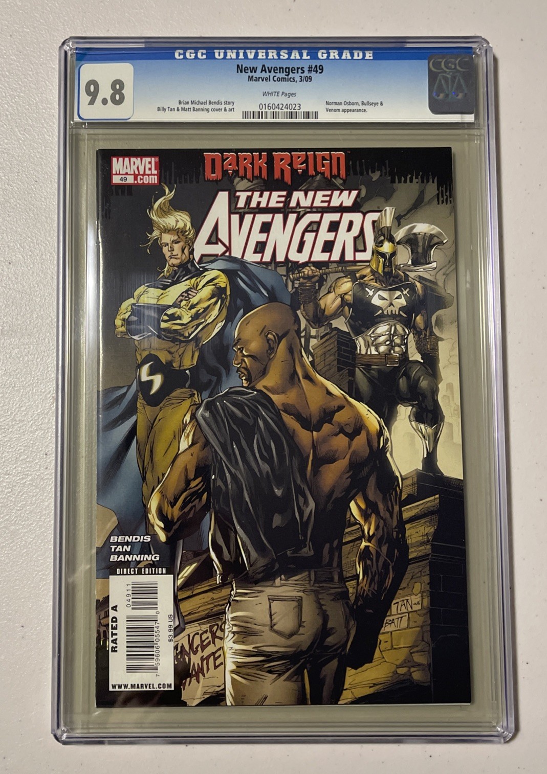 THE NEW AVENGERS #49 CGC 9.8 DARK AVENGERS 2009