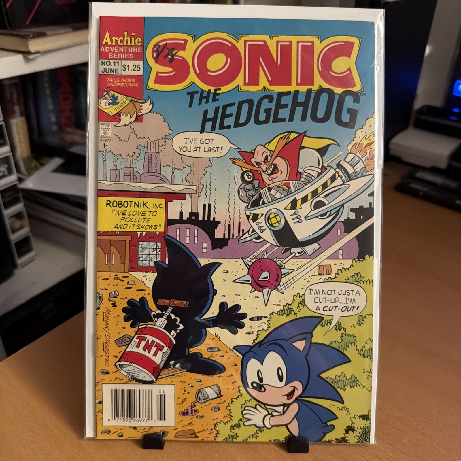 Archie Sonic Il Riccio Numero Fumetto #11 1994