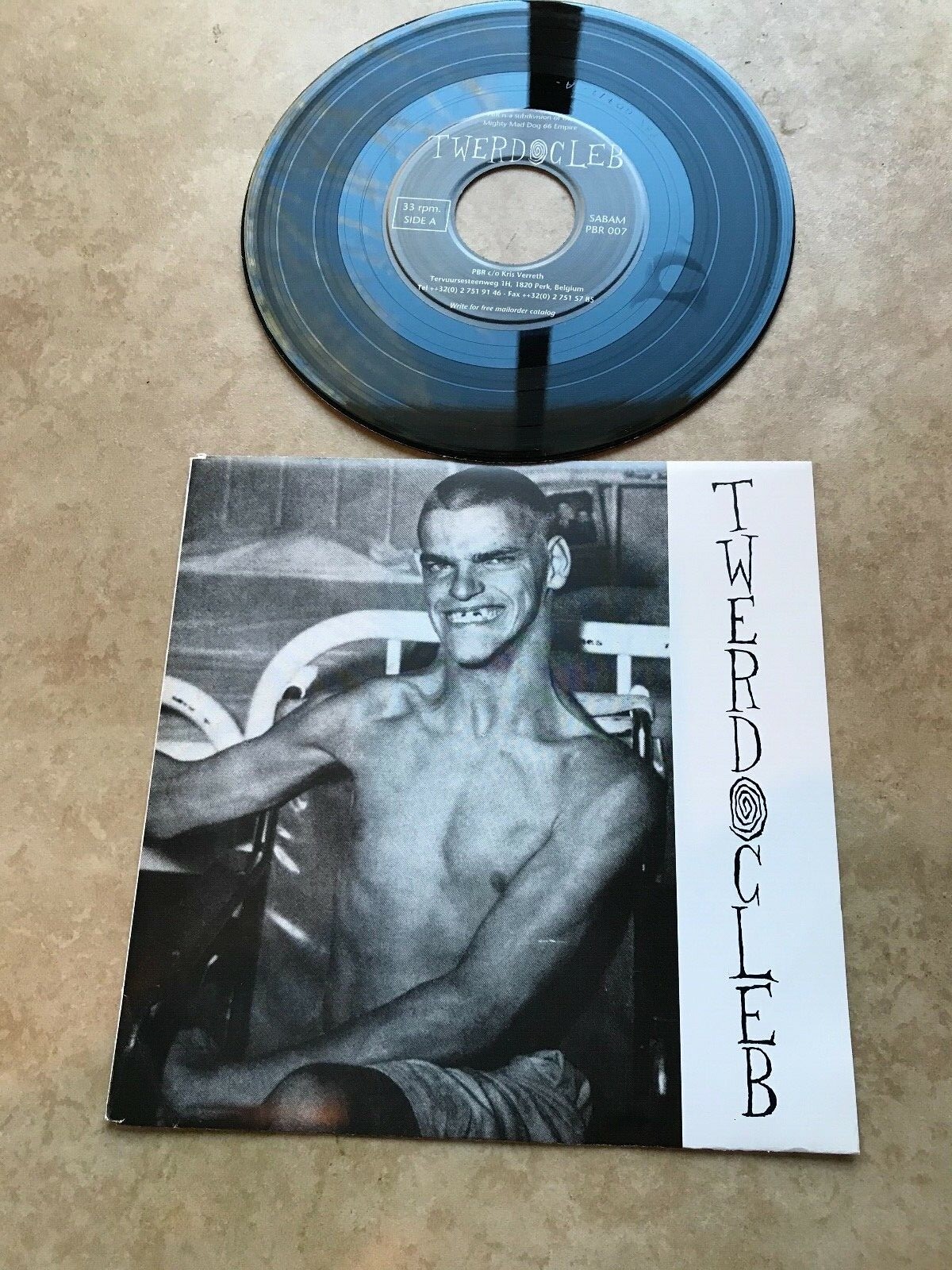 Tweed Club 7" Black Vinyl PBR 007 Bradley Matthew McNeil, Bedroom Full of Death