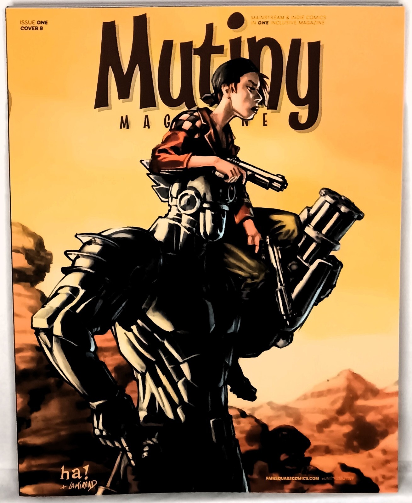 MUTINY Magazine #1 | Gene Ha Variante Copertina B | Fair Square Comics