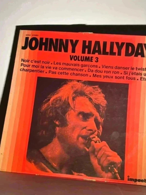 Vinyle johnny Hallyday volume 3