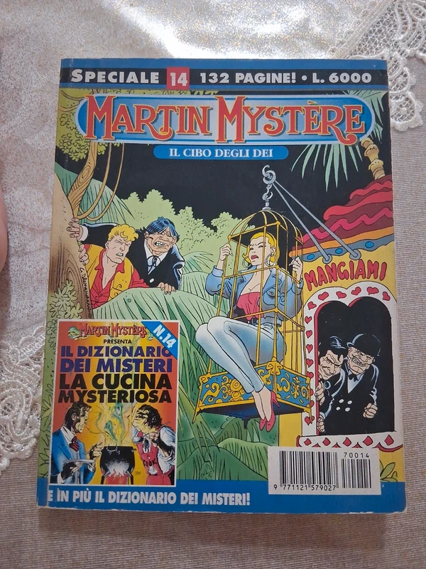 Fumetto Speciale Martin Mystère N. 14 - Il cibo degli dei (1997) Bonelli
