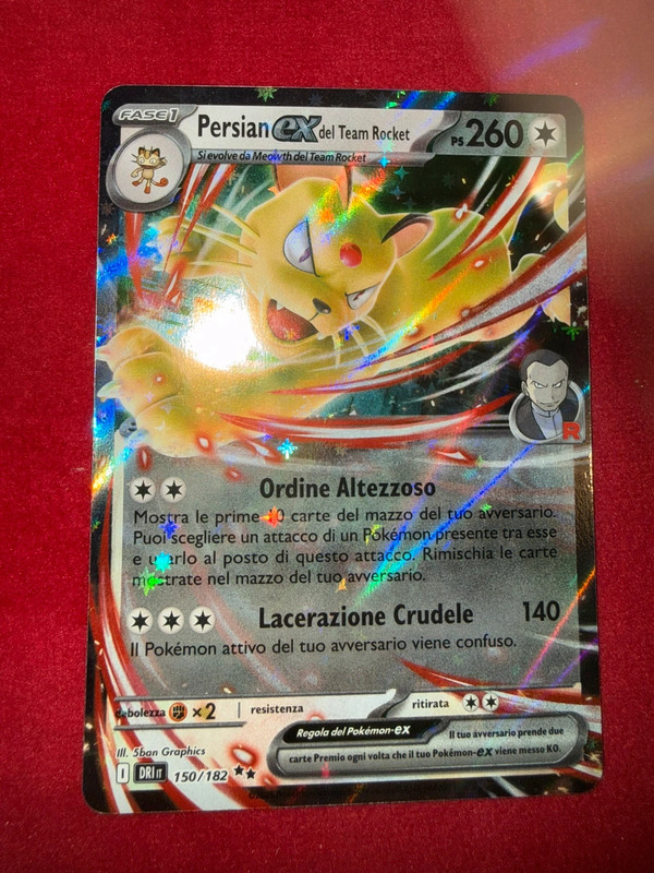 Persian Ex del Team Rocket DRI 150