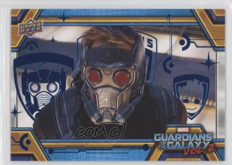 2017 Marvel Guardians of the Galaxy Volume 2 Blue 146/199 Peter Quill #1 0f4i