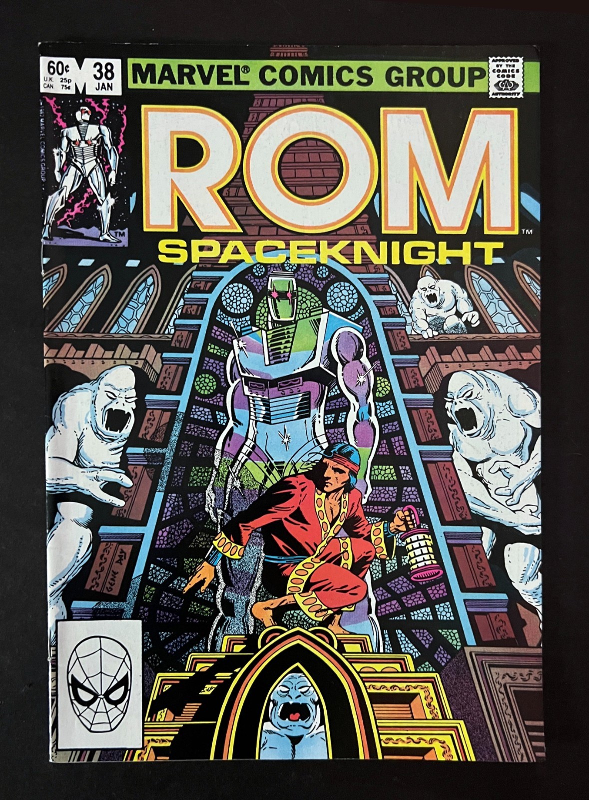 ROM SPACEKNIGHT #38 High Grade SHANG-CHI Marvel Comics 1983