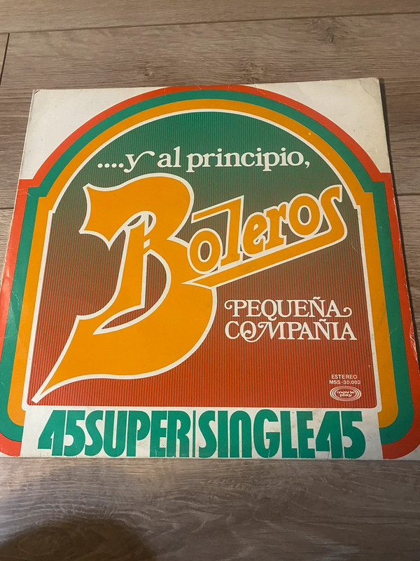 Disco de vinil Boleros