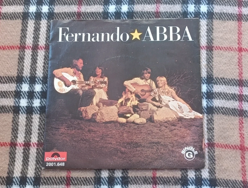 ABBA - Fernando / Hey Hey Helen - Single 7"/45 rpm, Portugal
