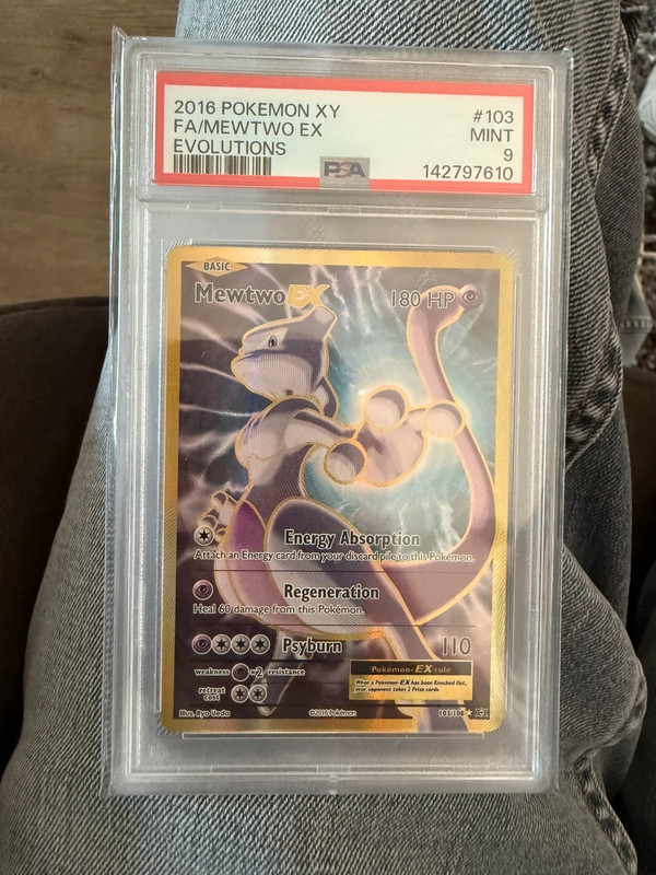 Mewtwo 103 PSA 9 New