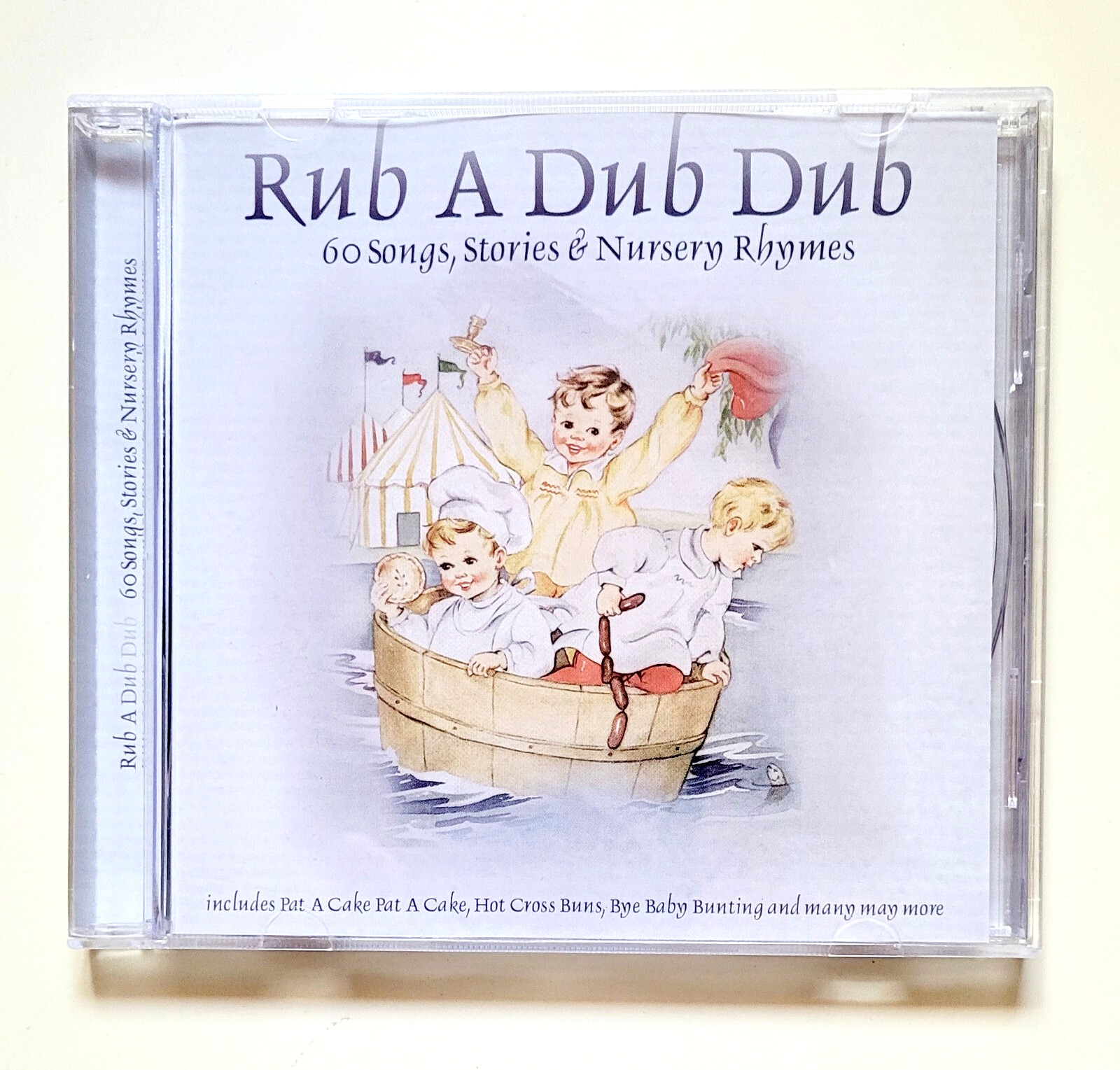 Rub A Dub Dub CD 60 Songs Stories and Nursery Rhymes Childrens Free Shipping