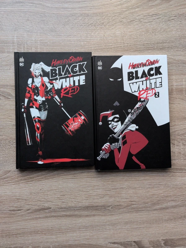 Urban Comics Harley Quinn Black+White+Red tomes 1 et 2, DC Comics