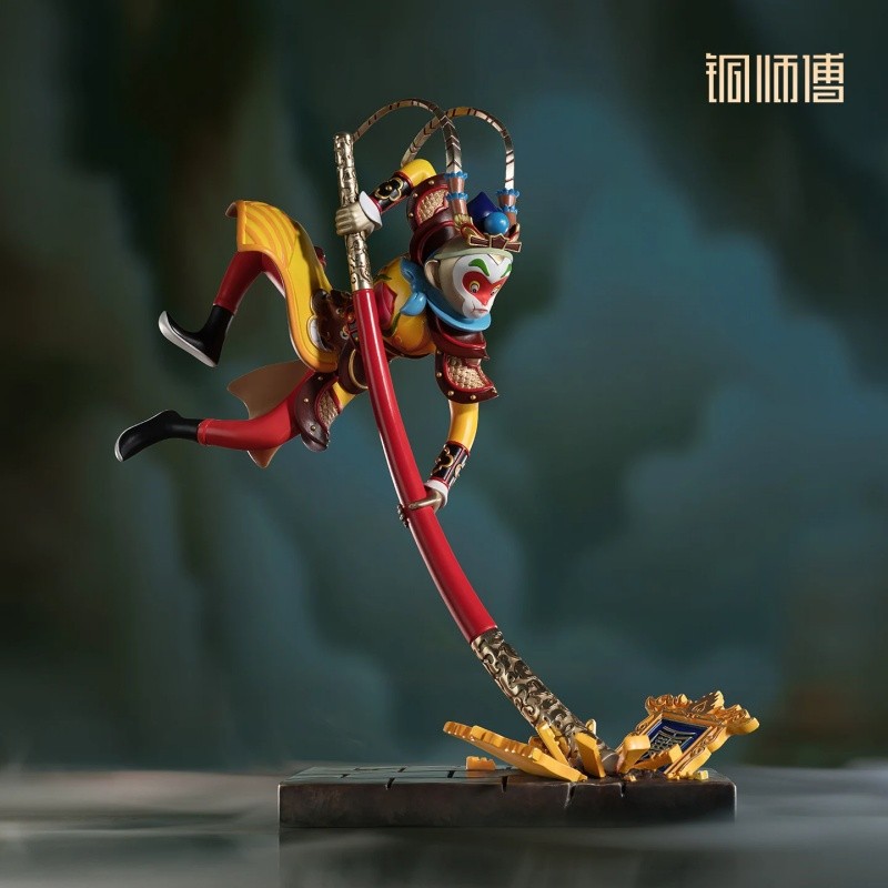 Statua Re Scimmia Tong Master Havoc In Heaven Halloween Decorazione Scrivania Regalo