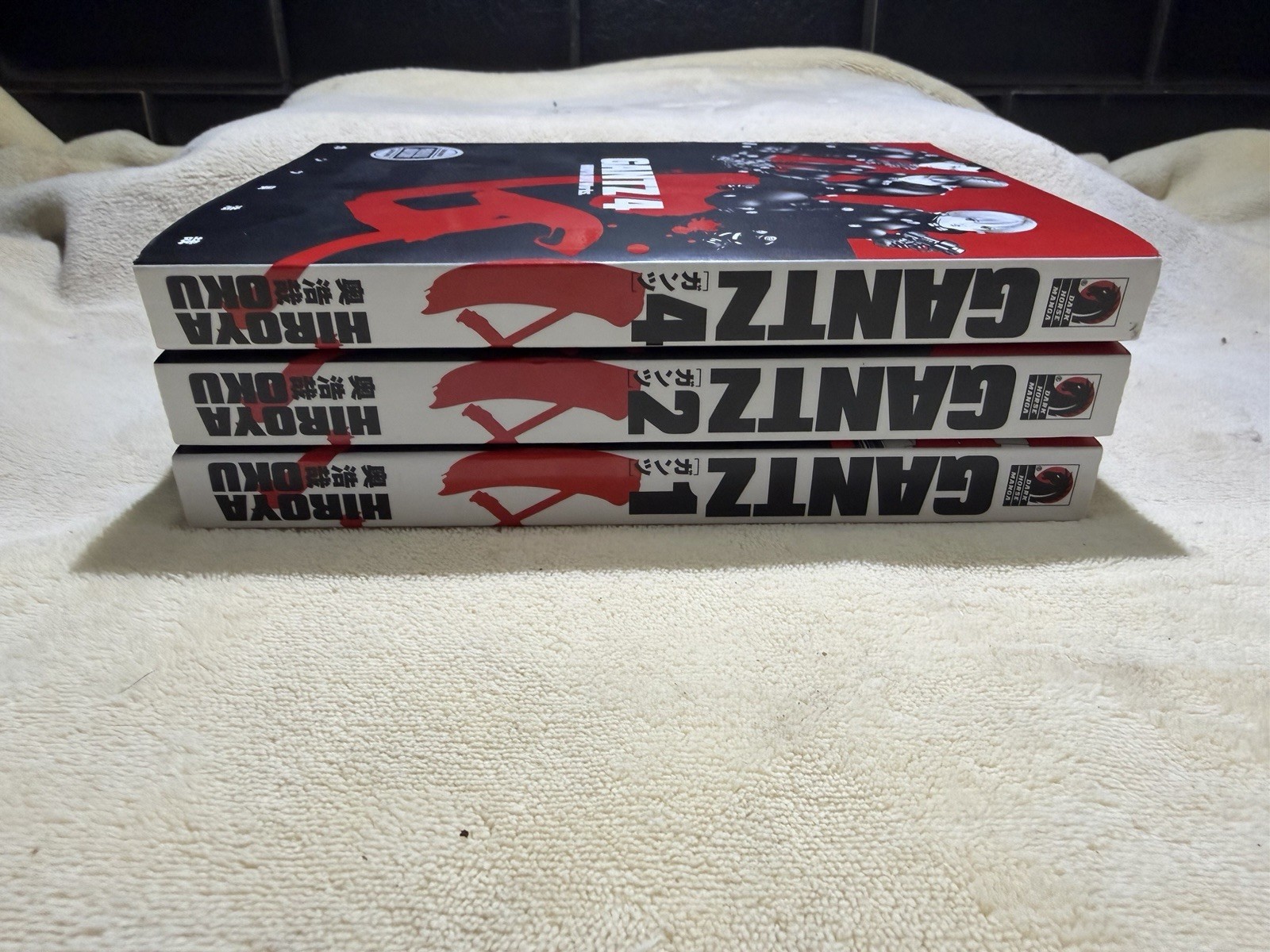 Gantz Omnibus Vol 1 2 4 Lotto Dark Horse Manga Paperback Hiroya Oku Set Inglese