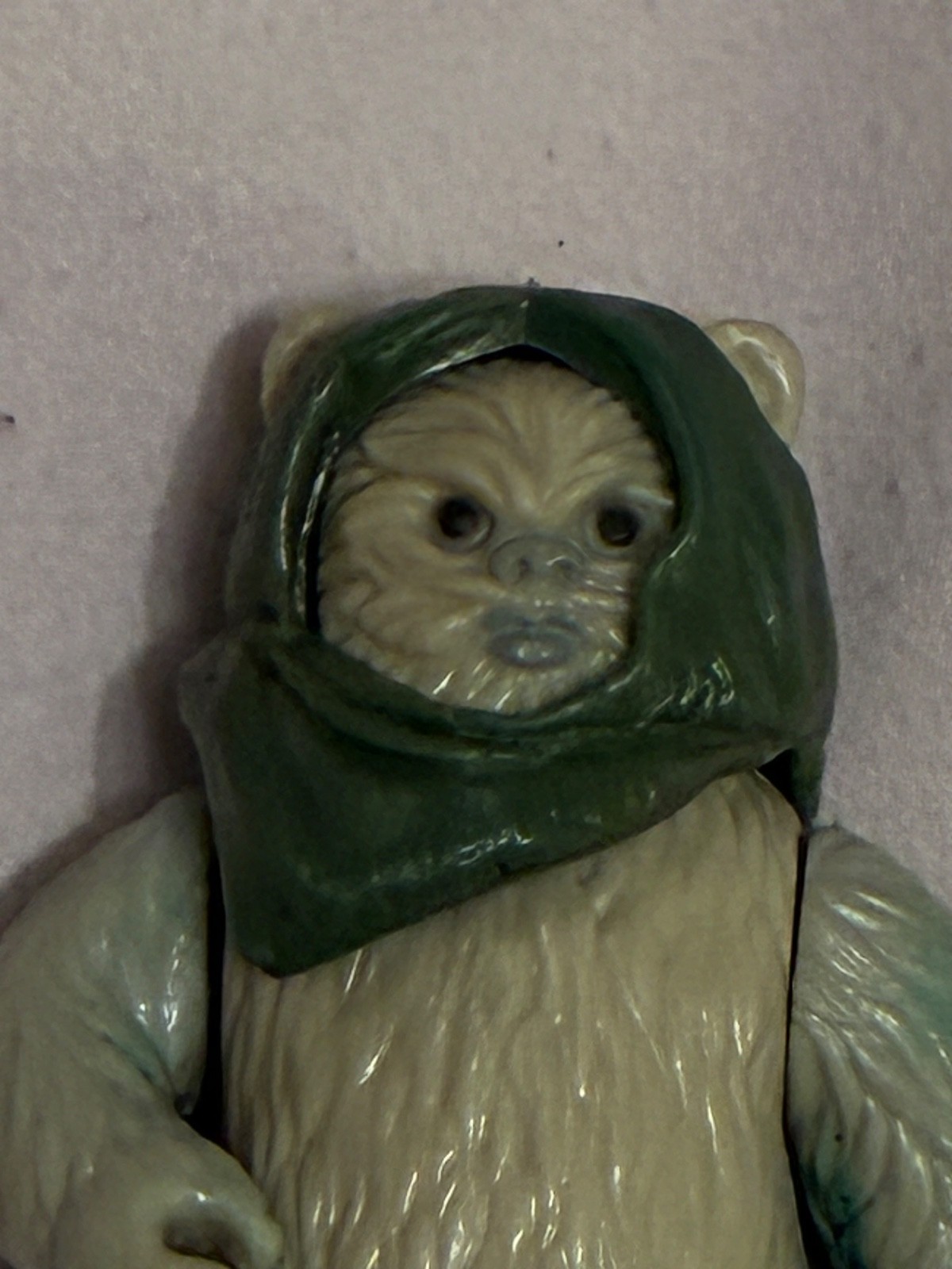 Vintage Kenner Star Wars Lumat Ewok Last 17 with Hood