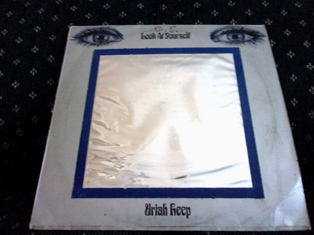 Uriah Heep Look at Yourself vinyl 1971 1st German Pressing VG/VG Island Records