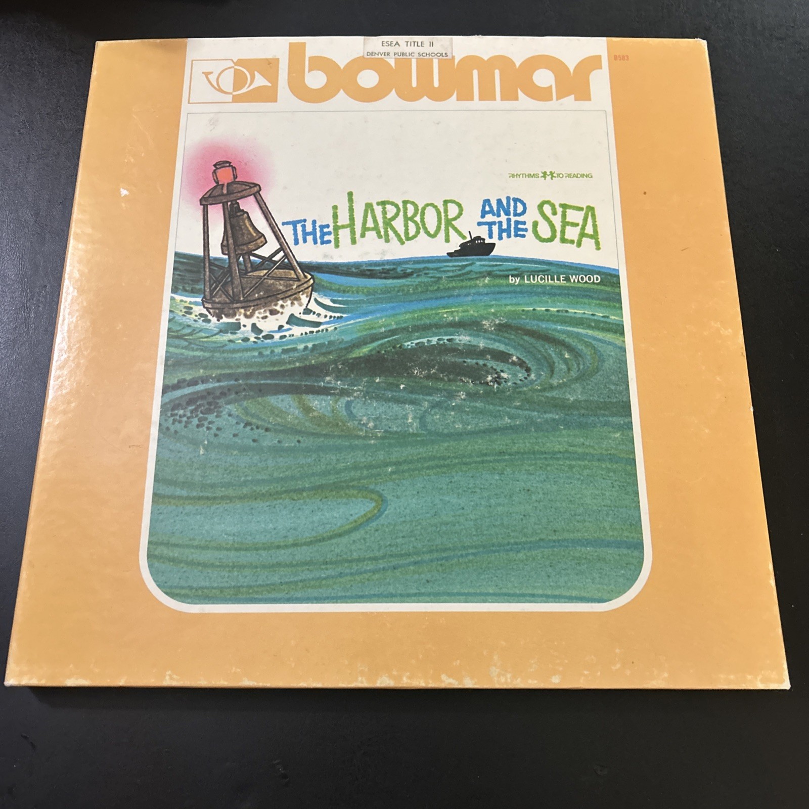 Lucille Wood LP The Harbor And The Sea Bowmar Yellow Vinyl B585!!