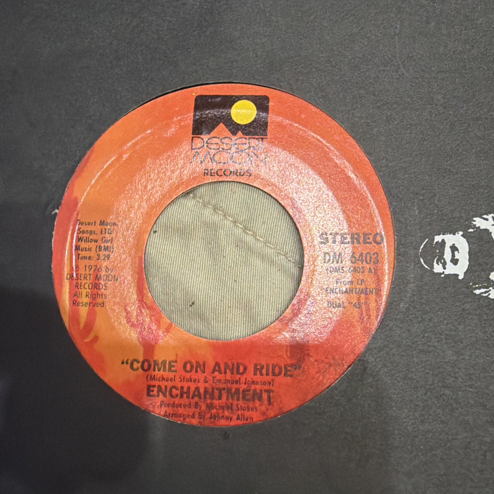 Enchantment - Come On And Ride / Hold On, 7", (Vinyl)