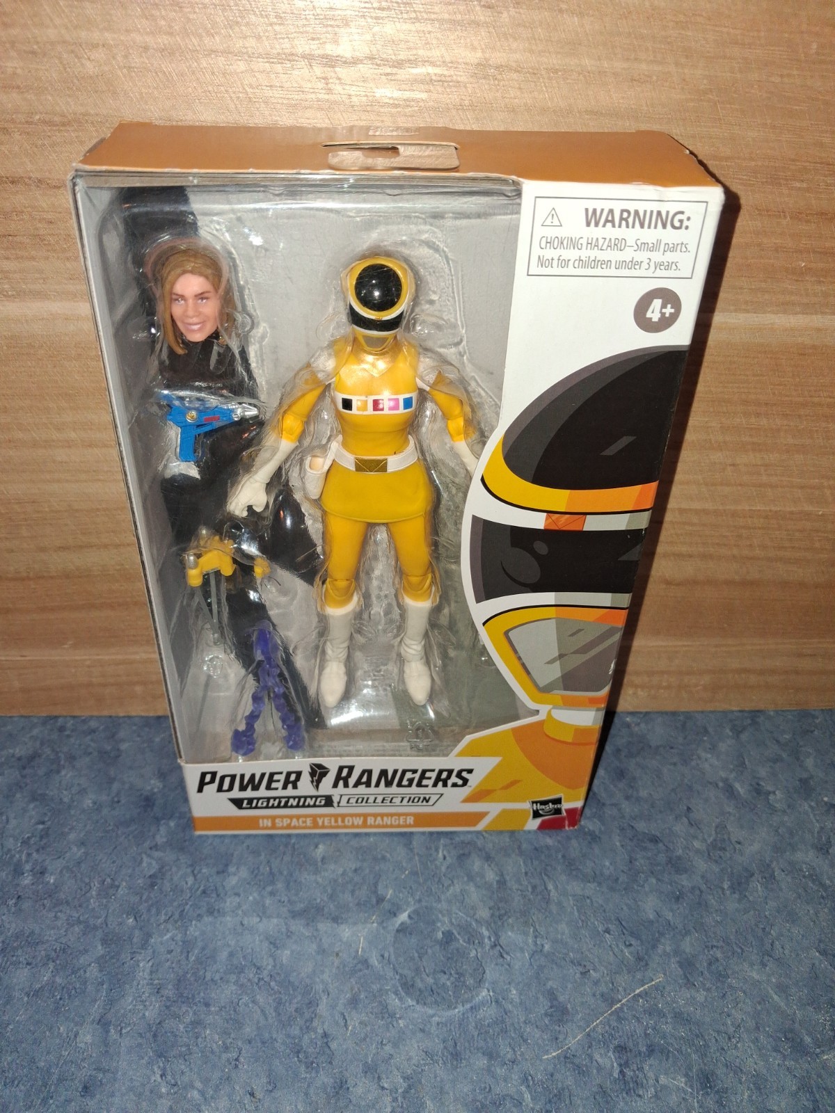 HASBRO Saban's Power Rangers Lightning Collection In Space Yellow Action Figure 
