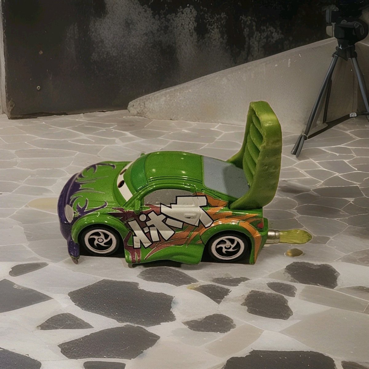 Disney Pixar Cars Wingo – Tuner Car – 1:55 Mattel Diecast – Loose – Street Racer
