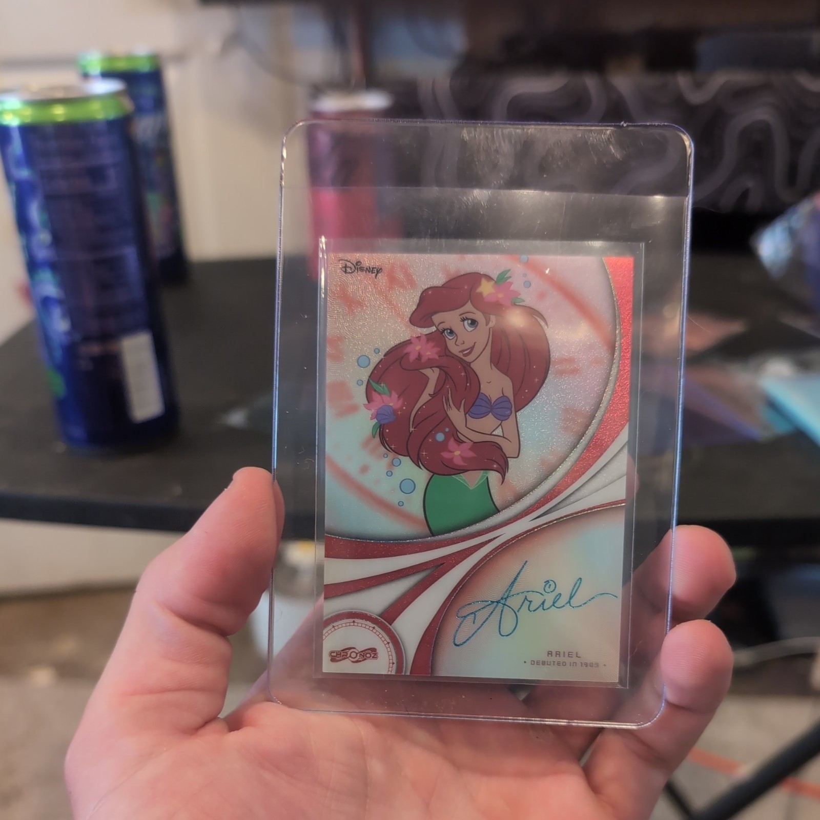 Card Fun Disney Legacy Chronoz Ariel Auto / Scrittura - Custodia Hit 3/5