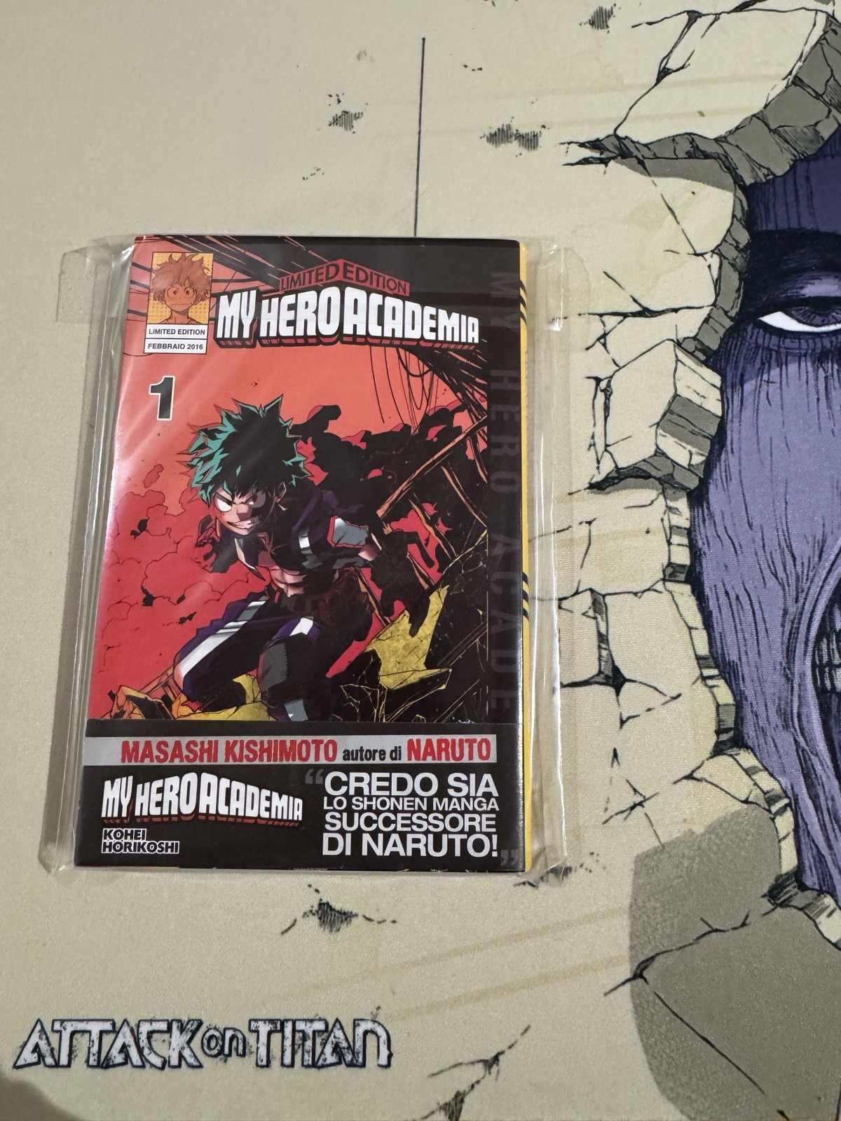 My Hero Accademica 1 Variant Fascetta + Poster - Star Comics - Kohei Horikoshi