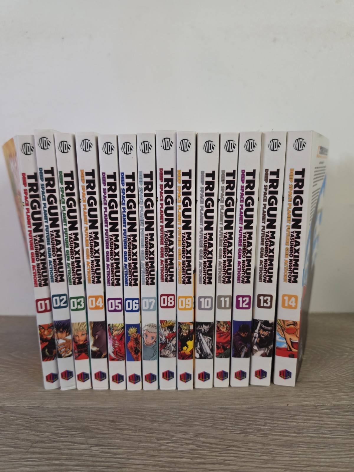 Libro Completo Trigun Maximum Serie 1-14 Yasuhiro Nightow