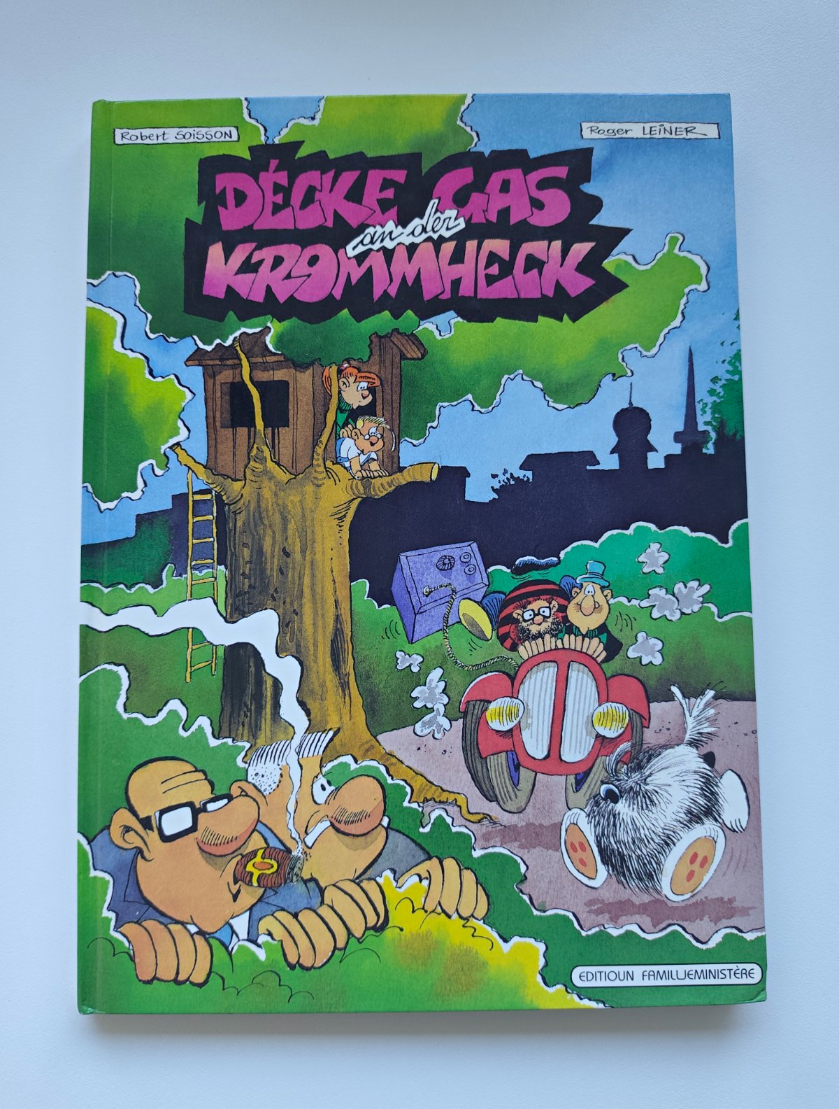 Familljeministère Décke Gas an der Krommheck Soisson/Leiner Lussemburgo 1997