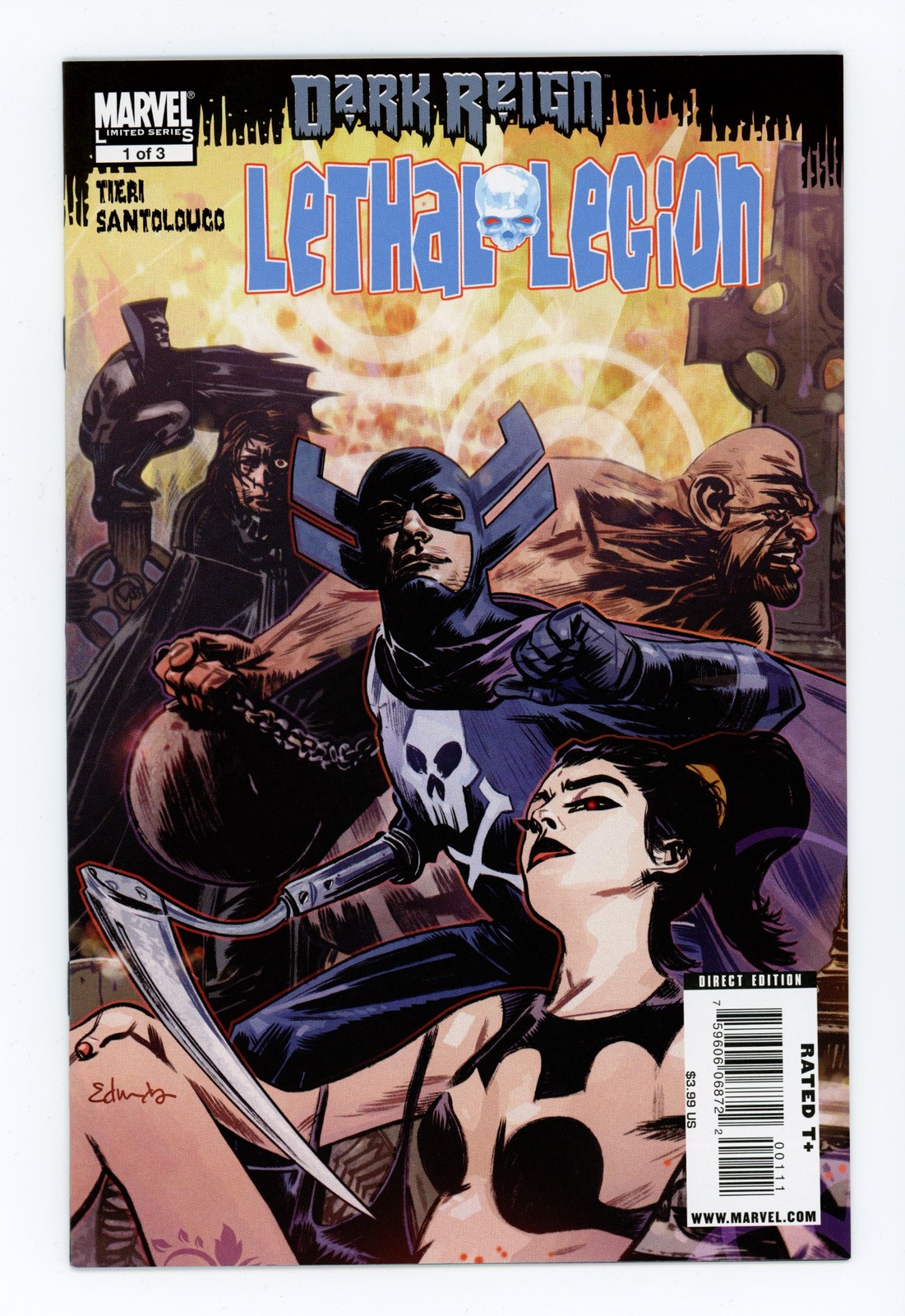 Dark Reign: Lethal Legion #1 quasi nuovo + 2009 Marvel Comics 