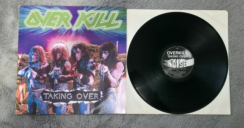Overkill - Taking Over First Press 1987