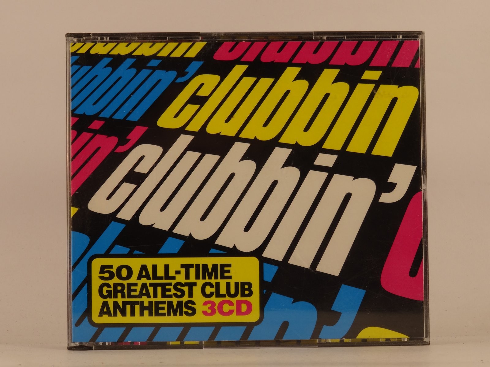 VARIOUS ARTISTS CLUBBIN (3 x CD) (Z66) 20+ Track CD Album including Picture Slee