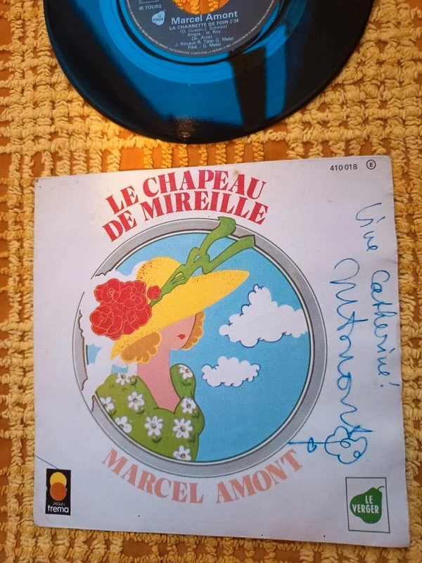 Marcel Amont - disque vinyle 45t SP