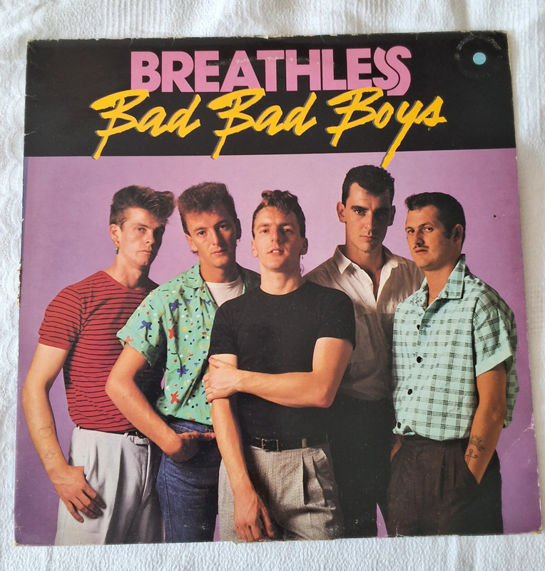 Vinyle 33t Breathless ”Bad Bad Boy”